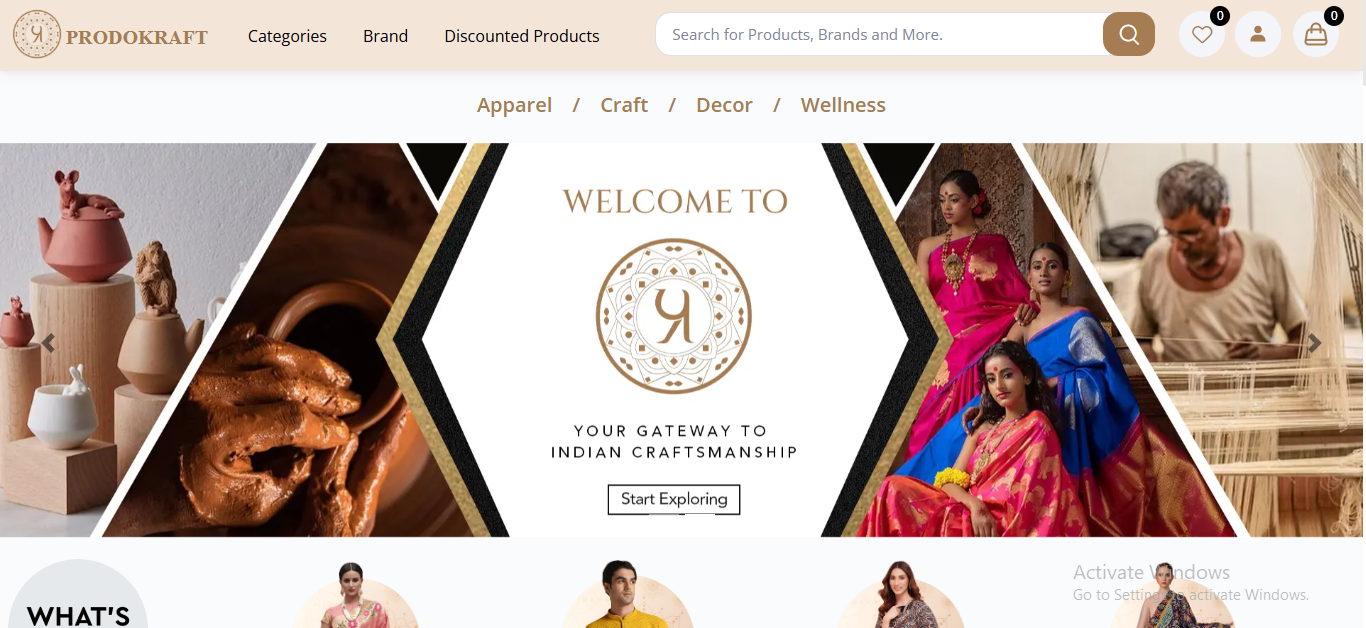 Boutique Ecommerce Website