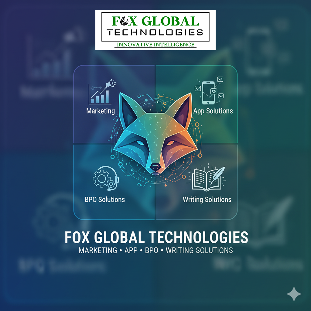 Fox Global Technologies | Marketing, BPO and Writing
