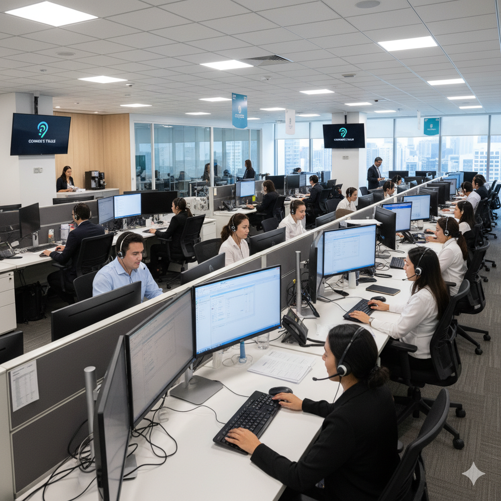 Call center team providing professional SSDI campaign support and assistance for SSDI benefits applicants.